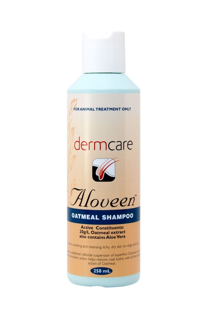Dermcare Aloveen Shampoo 250ml 燕麥沖涼液 (貓/狗) (250ml) 暫時沒有現貨,只供預訂}